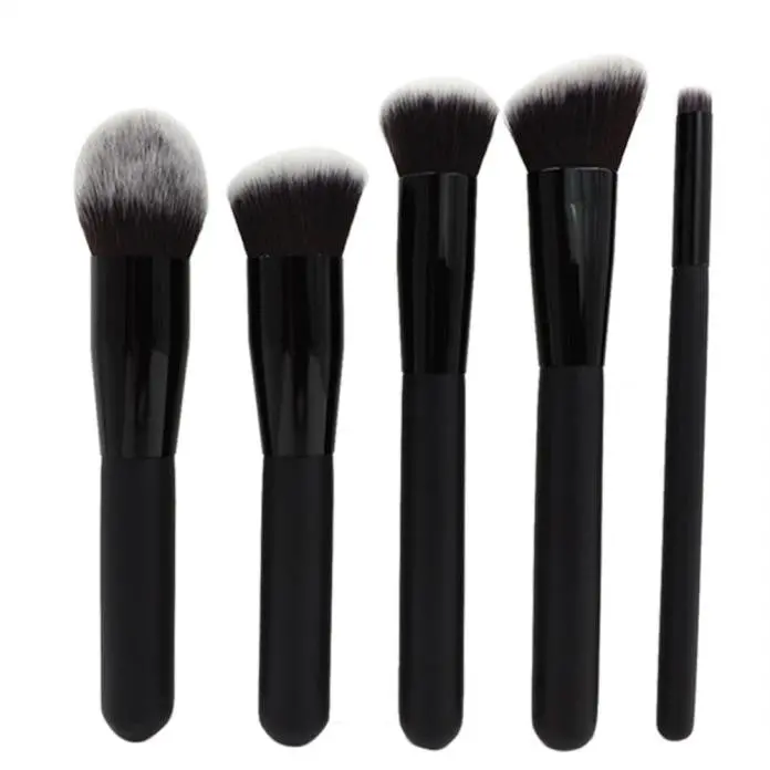 5Pcs Maange Professional Makeup Brushes Powder Foundation Eyeshadow Pinceaux De Maquillage Ovale Makeup Brush Cosmetic Tool 1