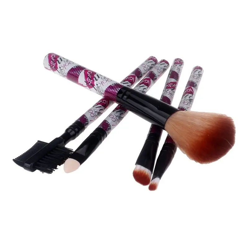 5Pcs Makeup Brushes Professional Eyeshadow Makeup Hair Brush Tool Foundation Make Up Paint Brush Concealer Cleaning Brushes 2