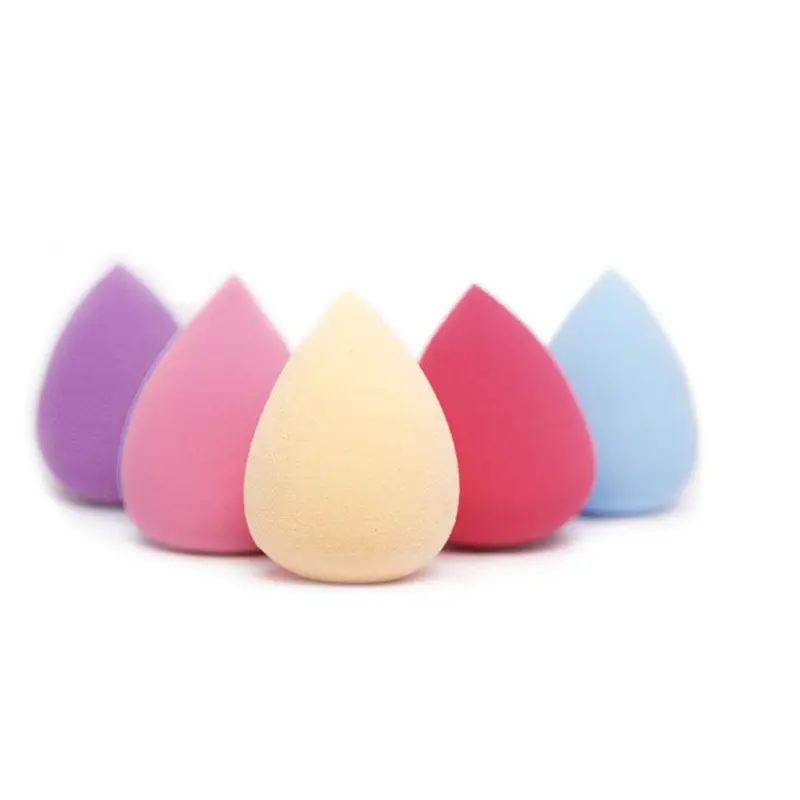 5Pcs Pro Water Droplets Shape Sponge Flawless Puff Multi Makeup Sponge Blender Foundation Smooth Sponges Cosmetic Make Up Tools 1