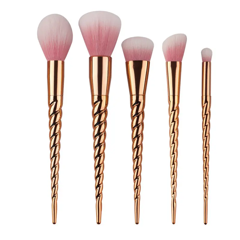 5Pcs Professional Eyebrow Eyeliner Makeup Brushes Cosmetic Blush Concealer Make Up Brushes Maquillage Tools Cosmetics 1