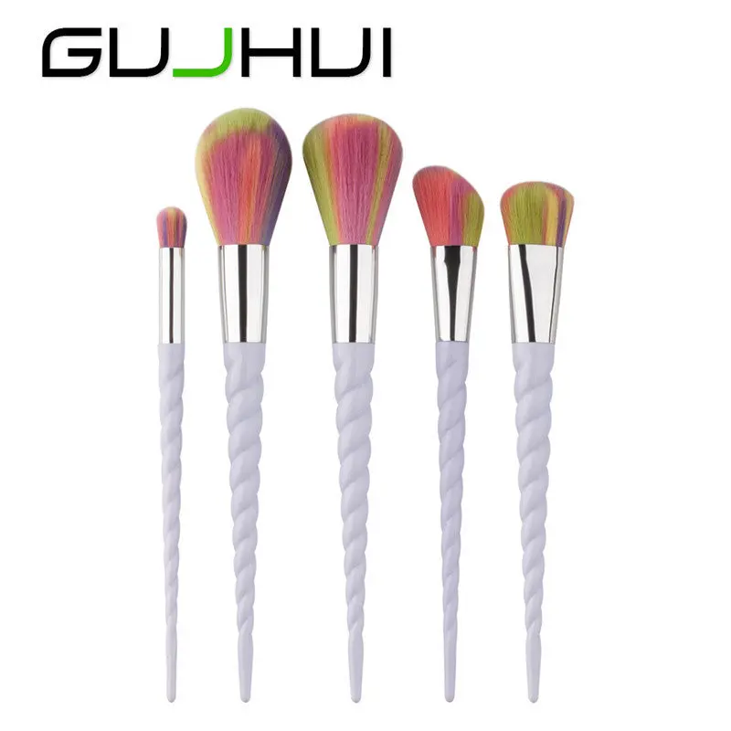 5Pcs Professional Make Up Foundation Makeup Brushes Eyebrow Eyeliner Blush Cosmetic Concealer Make Up Brushes Cosmetics 2