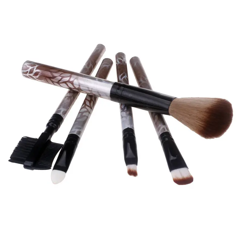 5Pcs Professional Makeup Brushes Eyeshadow Makeup Hair Brush Tool Foundation Make Up Paint Brush Concealer Cleaning Brushes 2