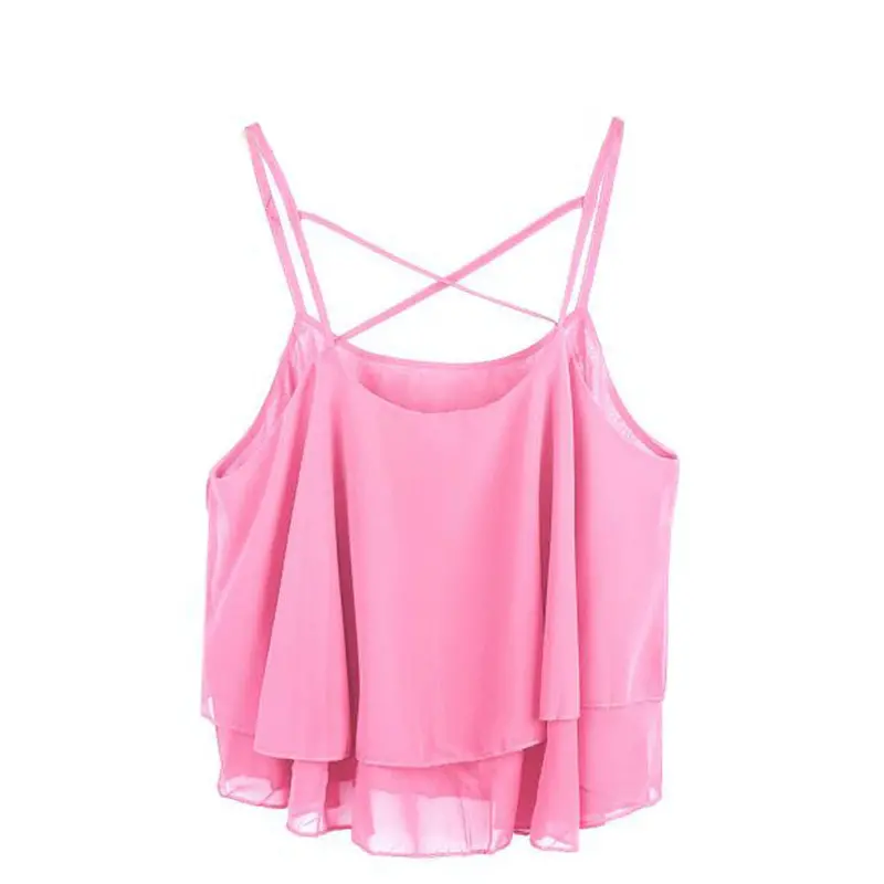 6 Candy Colors Style Women Tops Multiple Women Tank Tops Sexy Beach Tanks & Camis 3