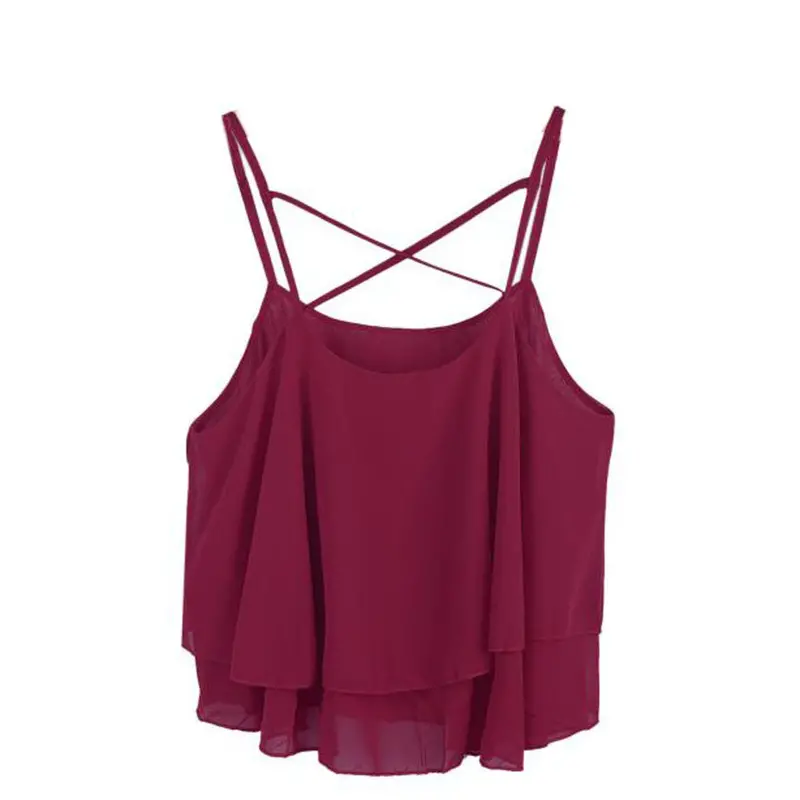 6 Candy Colors Style Women Tops Multiple Women Tank Tops Sexy Beach Tanks & Camis 5