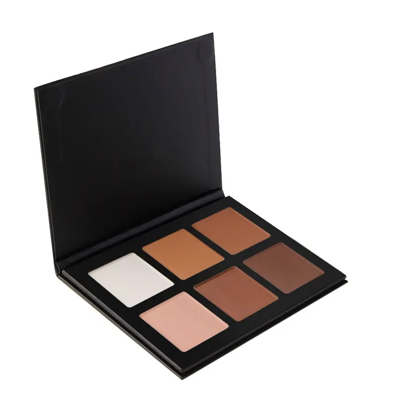 6 Colors 3D Makeup Concealer Face Contour Make Up Powder Cream 1