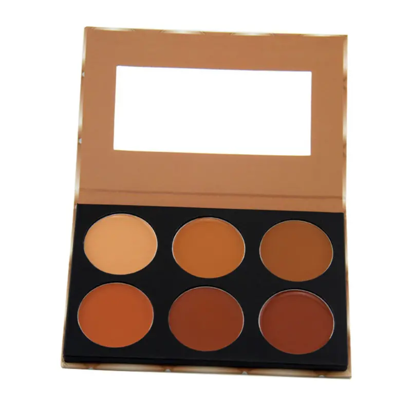 6 Colors Concealer Makeup Palette Face Primer Facial Care Camouflage Foundation Base Cosmetic Cream Palette Kit 2