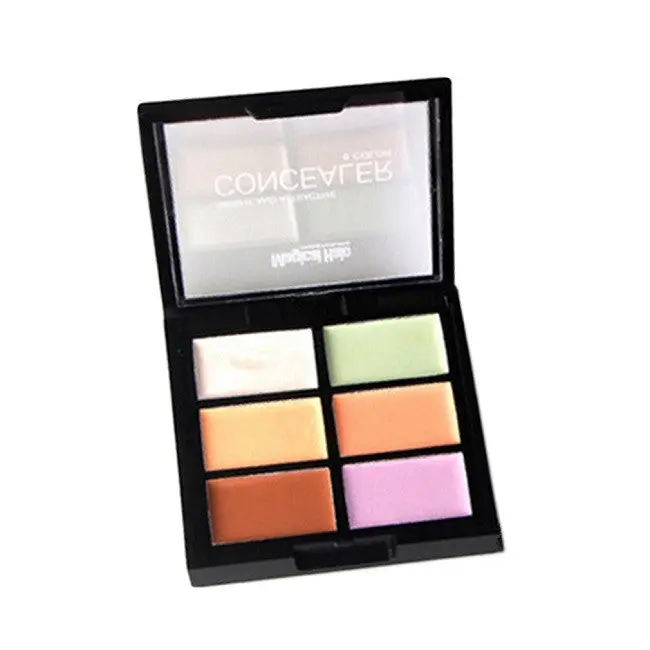 6 Colors Nose Shadow Contour Concealer Pro Makeup Powder Palette 3 Style 1