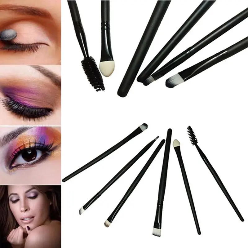 6 Pcs Makeup Brushes Powder Foundation Eyeshadow Eyeliner Lip Cosmetic Brushes Maquiagem Makeup Brush 1