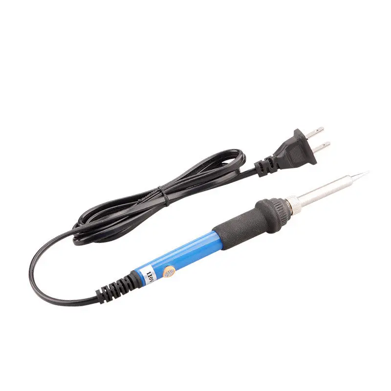 60W 110V / 220V Adjustable Temperature Welding Solder Soldering Iron Electric Tool Soldering Station 200-450'C 84889 1