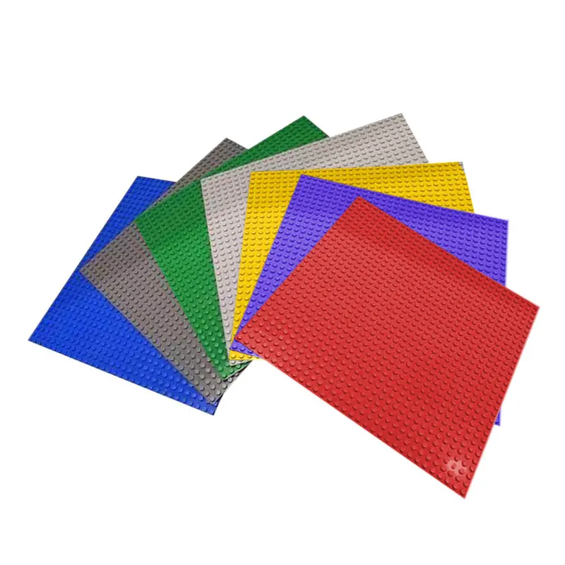 6Pcs 32*32 Studs Plate Construction Building Blocks Base Board Diy Baseplate Bricks Base Plate For Minifigures Toy For Children 1