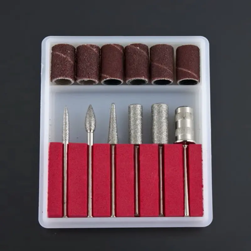 6Pcs Nail Drill Kit Bits File For Electric Drills Filling System 1