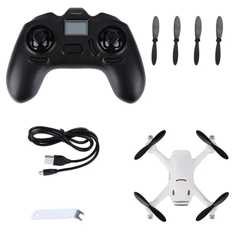 720P 4Ch Rc Quadcopter 2.4 Ghz Transmitter Lcd Screen Battery For Hubsan X4 Camera 2 Megapixels Lens Plus H107c 1