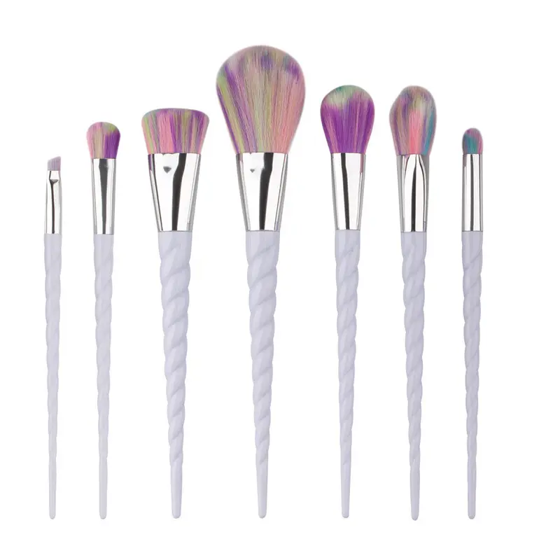 7Pcs Eyebrow Eyeliner Blush Makeup Brushes Cosmetic Concealer Maquillage Pinceaux Face Powder Make Up Brushes Tools 1