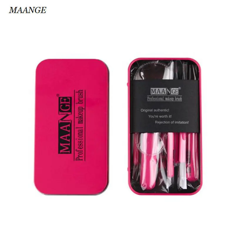 7Pcs Maange Makeup Brushes Box Professional Face Cream Concealer Brush Eyeshadow Foundation Make Up Brushes Cosmetics 2
