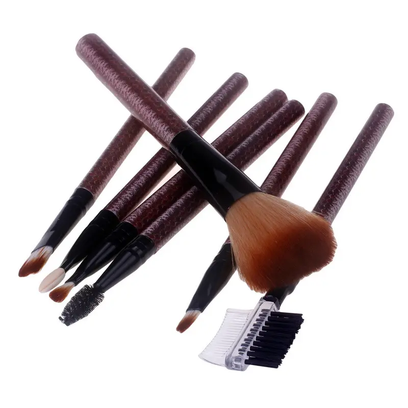 7Pcs Makeup Brushes Professional Eyeshadow Makeup Hair Brush Tool Foundation Make Up Paint Brush Concealer Cleaning Brushes 1