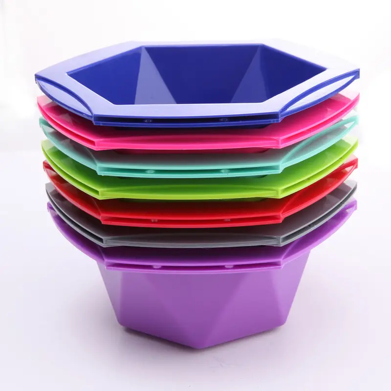 7Pcs Pressional Hair Coloring Bowl Hair Cream Mixer For Salon Hair Color Mixing Tool Hair Dye Bowl 1