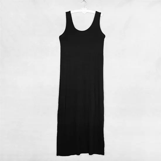 8 Colors 125Cm Stylish Elegant Pretty Sleeveless Vest Longuette Long Dress 1