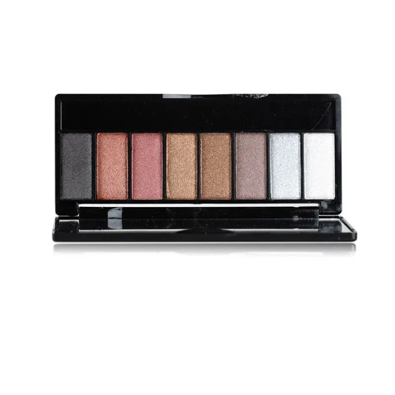8 Colors Diamond Nude Eye Shadow Shimmer Metallic Glitter Eyeshadow Makeup 1