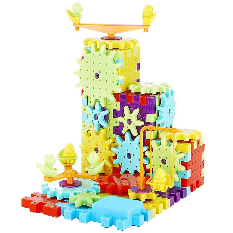 8 Plastic Building Blocks Toy Diy Assembling Bricks Toys Learning Early Educational Toys For Children 1