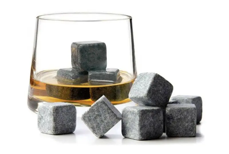 8 X Wine Whiskey Stones Glacier Rocks Cold Cool Ice Cube Bulk Drinking Bar Home 52810 2