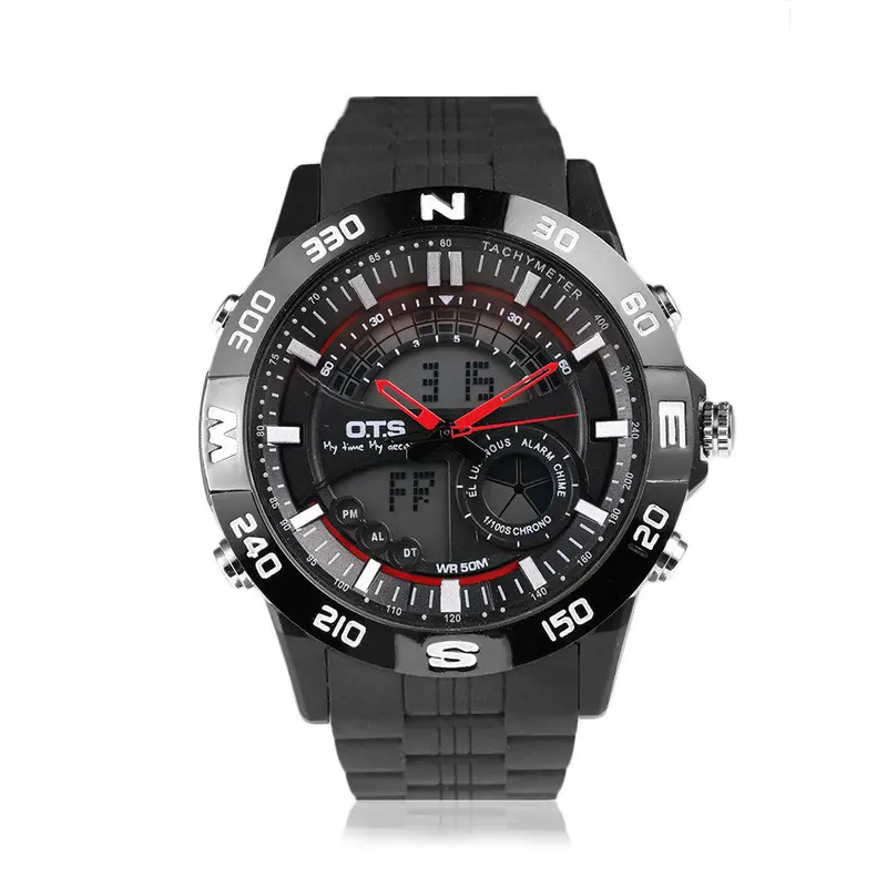 8070 Able Design Outdoor Waterproof Sport Style Digital Wrist Watches Cool Design 1