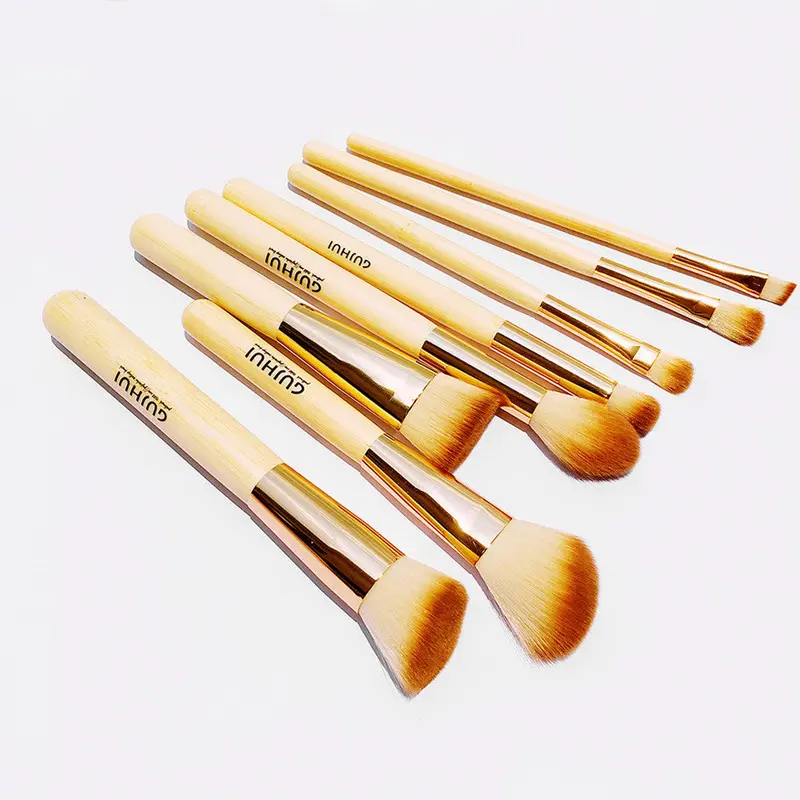 8Pcs Pressional Makeup Brush Foundation Eye Face Shadows Lipsticks Powder Make Up Brushes Kit Tools 1