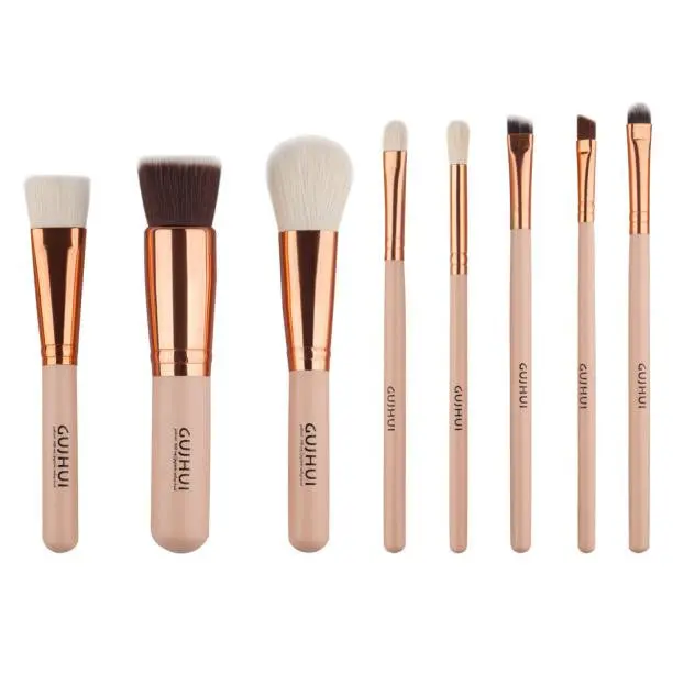8Pcs Qibest Makeup Brushes Maquillage Pincel Cosmetics Shadow Foundation Blending Pencil Brush Make Up Brushes Tools Kits 1