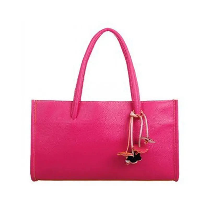 9 Colors Cy Color Flowers Elegant Girls Hbags Leather Shoulder Bag Women 2