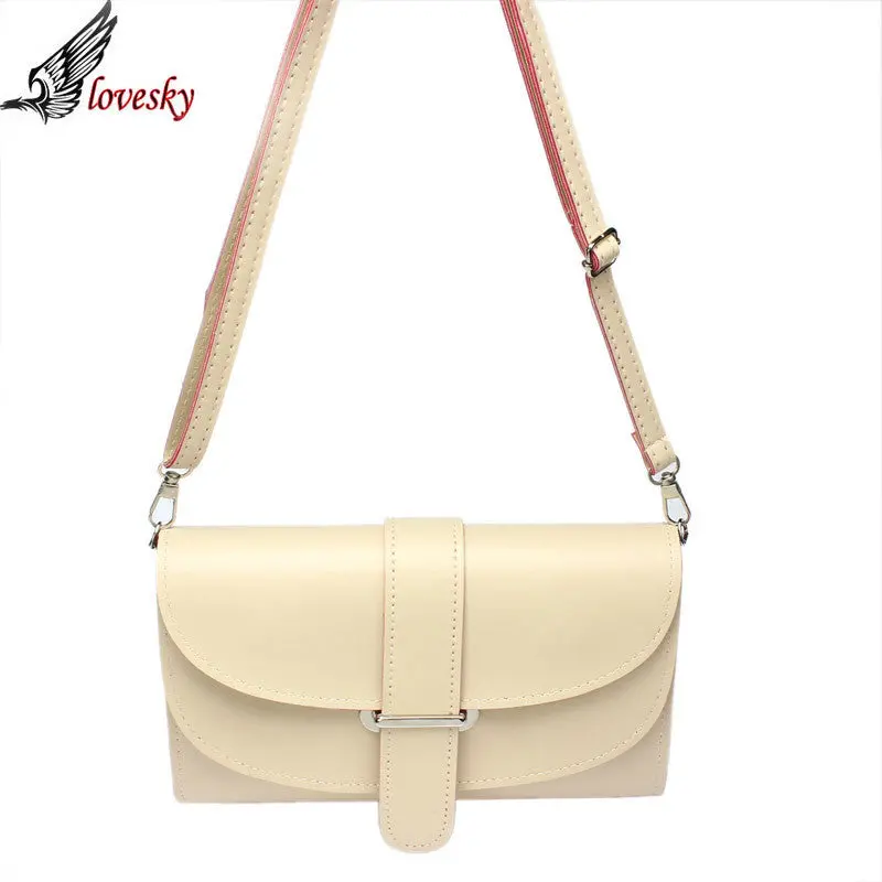 9 Colors Small Girl Women Leather Satchel Shoulder Solid Hasp Messenger Bag Hbag 2