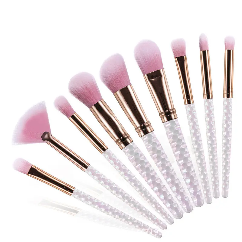 9 Pcs Gujhui Professional Powder Foundation Makeup Brushes Eyebrow Eyeshadow Make Up Brushes Concealer Blush Brush 1