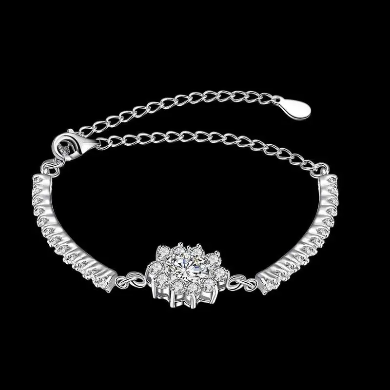 925 Silver Jewelry Bracelet Stone Sun Bracelete Gift For Her Stvh 5 2