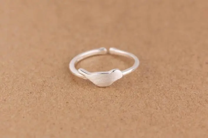 925 Silver Rings Open Small Bird Ring Wedding Gift Dainty Animal Rings Syjz030 2
