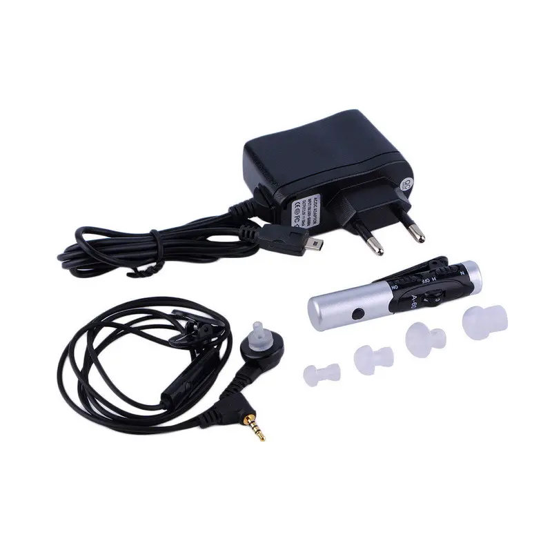 A-60 Rechargeable In-Ear Hearing Aid Adjustable Tone Sound Voice Amplifier Quality 1