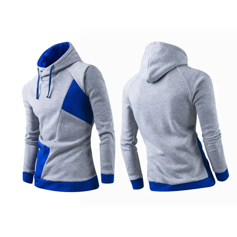 Able Hit Color Stitching Hoodies Korean Stylelong Sleeve European Type 7