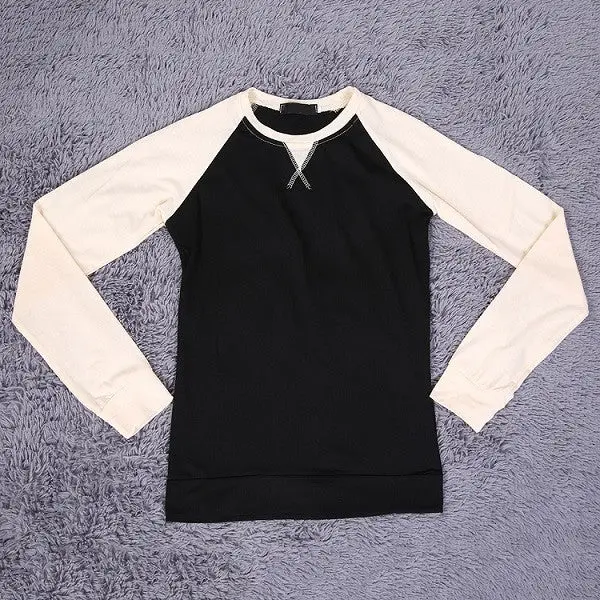 Able Round Neck Raglan Sleevet-Shirt Casual Shirt 1