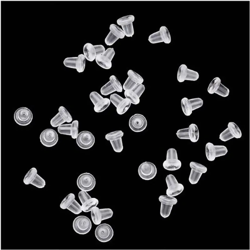 Accessories Parts 144 Piece Earring Backs Safety For Fish Hook Earrings Free Shippping Supplies Feida 1