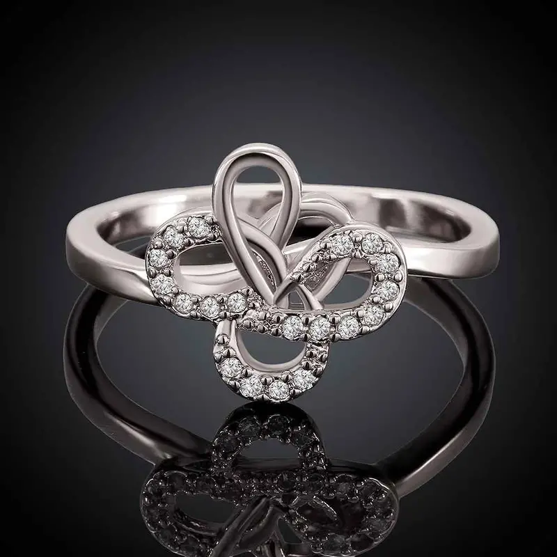 Acessorios Para Mulher Engagement Ring Insets Love Petal Anillo Joyas Skgr 48 3