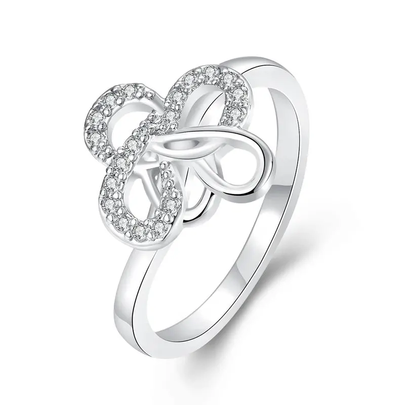 Acessorios Para Mulher Engagement Ring Insets Love Petal Anillo Joyas Skgr 48 4