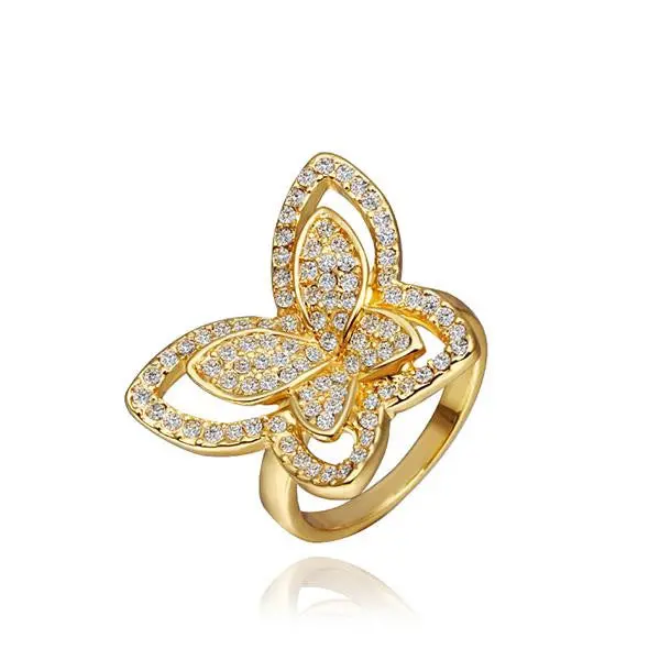 Acessorios Para Mulher Engagement Rings Butterfly Green Aliancas Bijoux Femme215 5