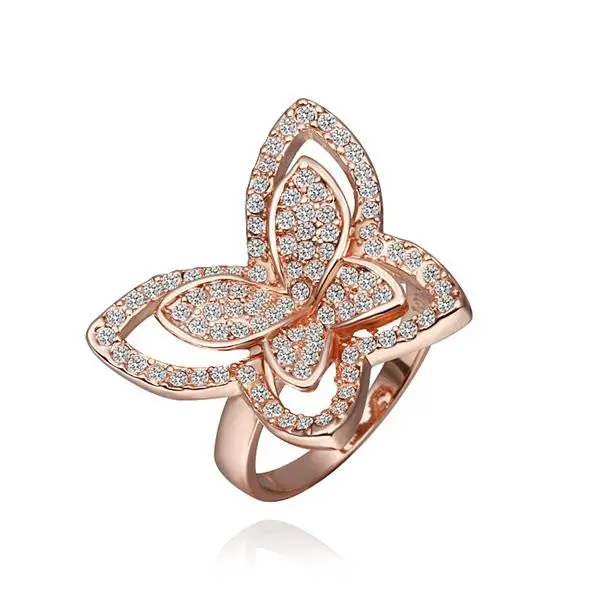 Acessorios Para Mulher Engagement Rings Butterfly Green Aliancas Bijoux Femme215 6