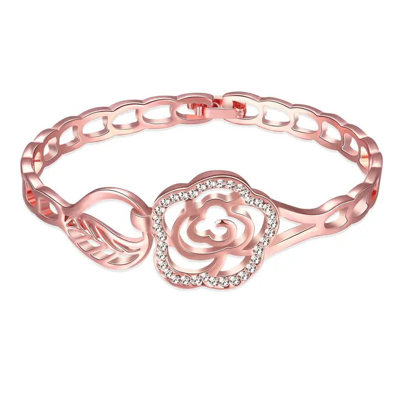 Acessorios Para Mulher Friendship Bangle Irregular Hollow Flower Women Bracelet Bijouterie Hbz 16 2