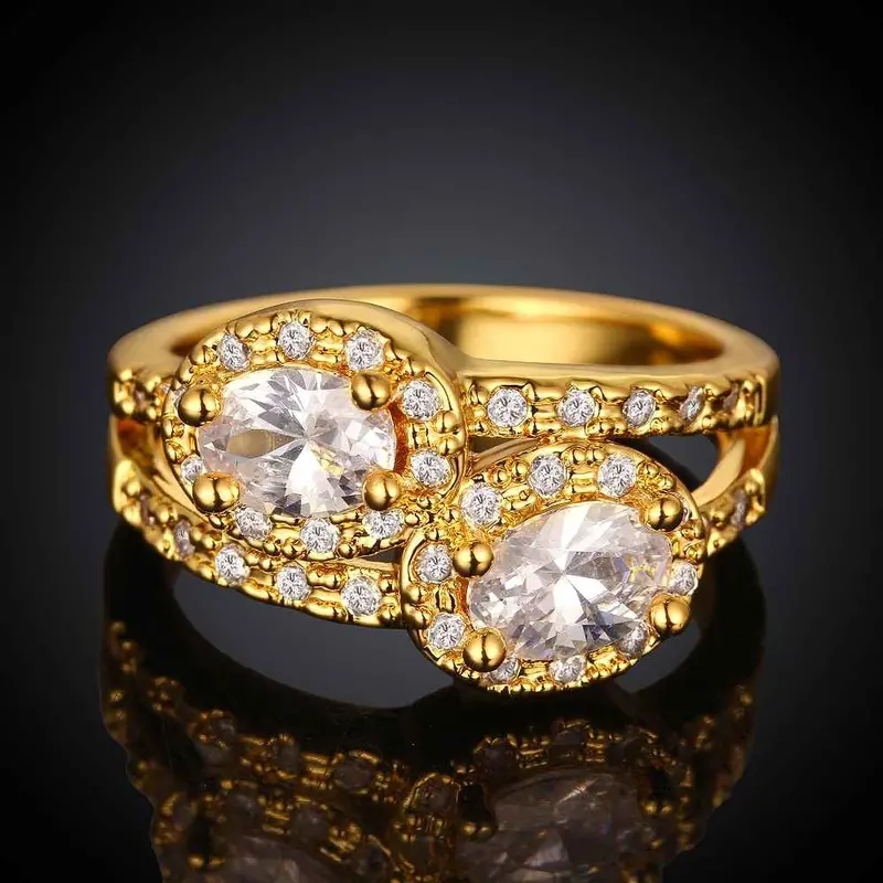 Acessorios Para Mulher Wedding Rings Insets Double Crystal Anillos Bear Joyas Skgr 42 1