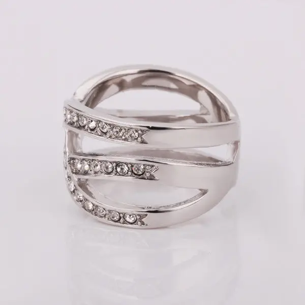 Acessorios Para Mulher Wedding Rings Loom Platinum Plated Anel Masculino Bone253 3