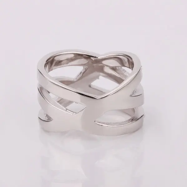 Acessorios Para Mulher Wedding Rings Loom Platinum Plated Anel Masculino Bone253 4