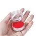 Acrylic Jewelry Packing Holder Ring Box Transparent Gift Box Pack For Jewelry Boite Bague Fast Shipping Feida 2