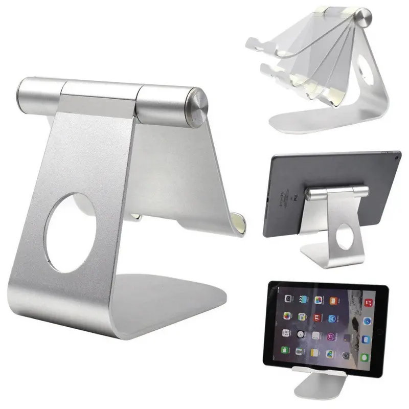 Adjustable Aluminum Desktop Stand Mount Holder Universal For Ipad For Iphone Holder 1