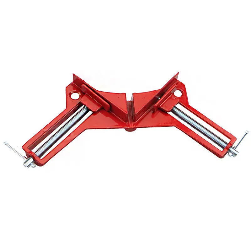 Adjustable Jaws 90 Degree Right Angle Clip Aluminum Picture Frame Corner Clamp Woodworking Hand Tool Kit82437 1