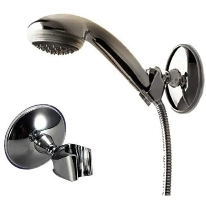 Adjustable Strong Sucker Shower Head Bracket Holder Suction Mount No Drilling 62006 1
