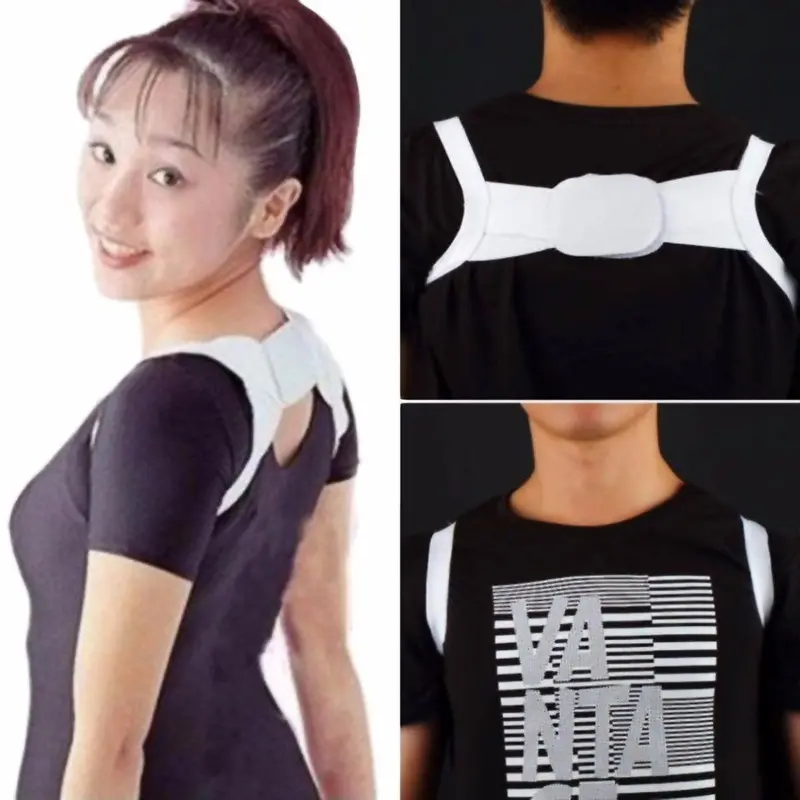 Adjustable Therapy Posture Body Shoulder Support Belt Brace Back Corrector 1