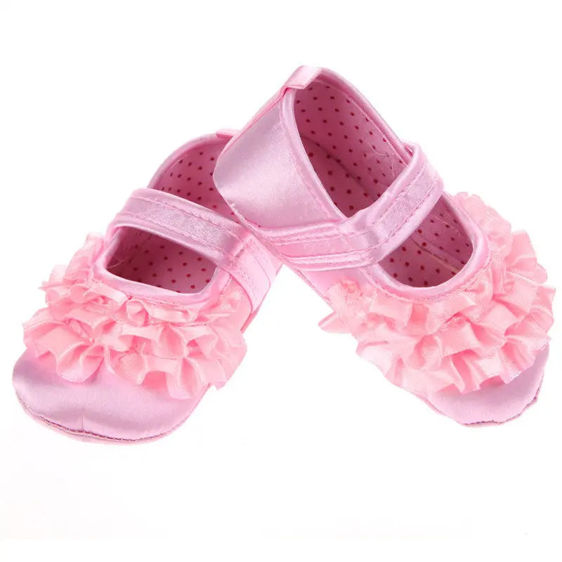 Adorable First-Walker Sneakers for Baby Girls – Princess-Themed Soft Soled Shoes
